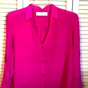Amanda Uprichard Silk Blouse